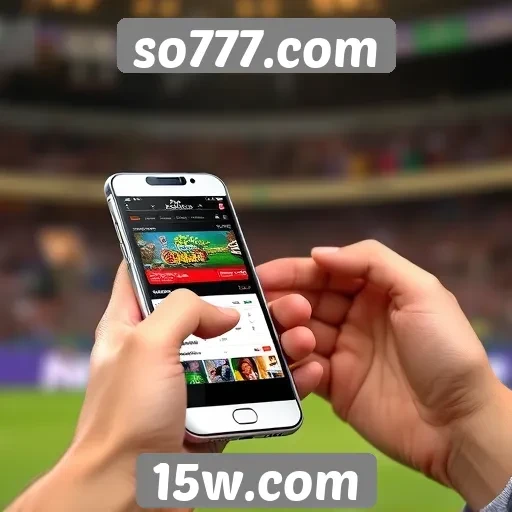 Plataforma de apostas so777.com é acessível em dispositivos móveis